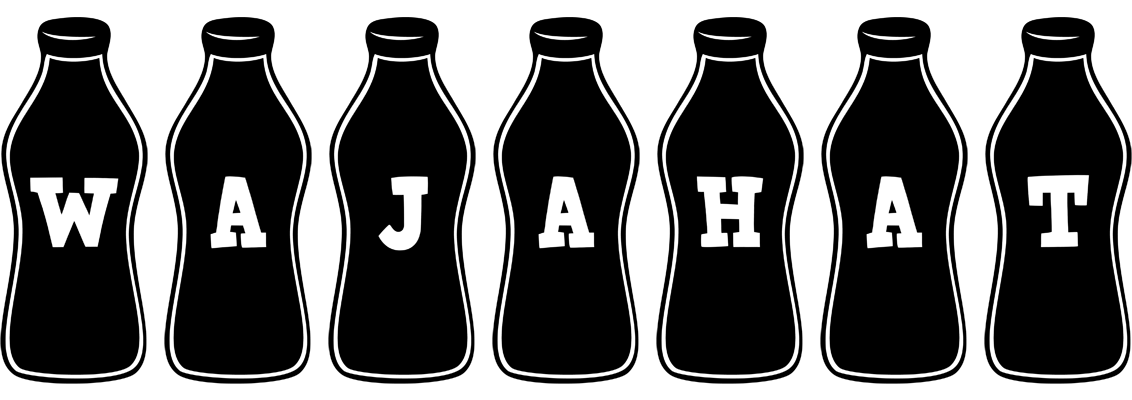 Wajahat bottle logo