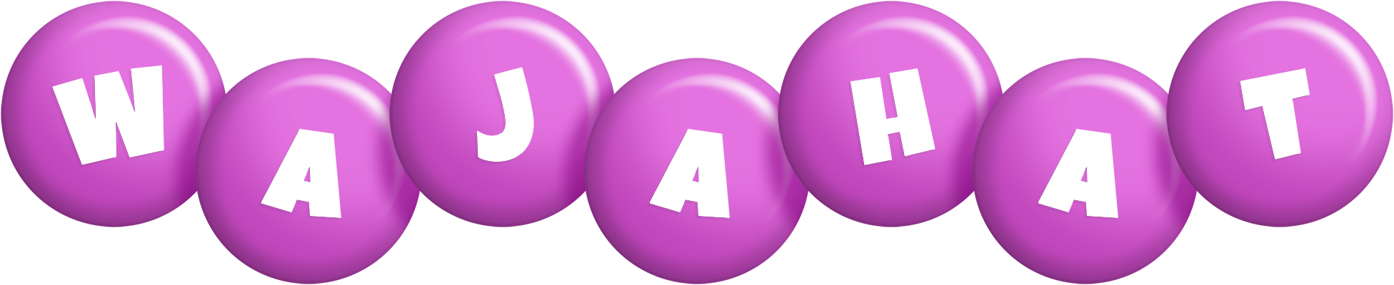 Wajahat candy-purple logo