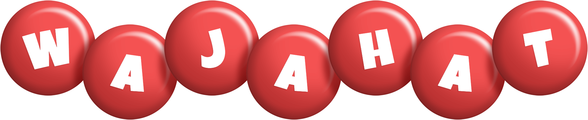 Wajahat candy-red logo