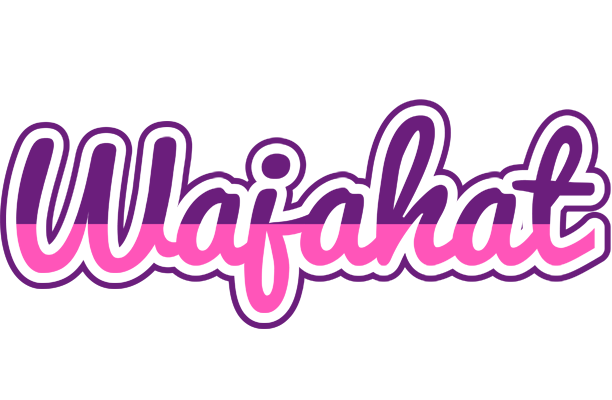 Wajahat cheerful logo