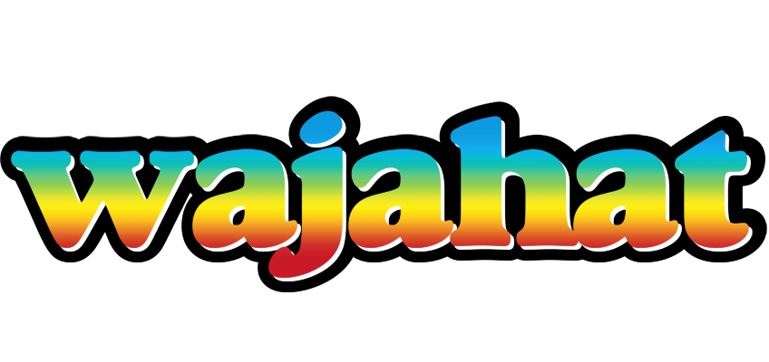 Wajahat color logo