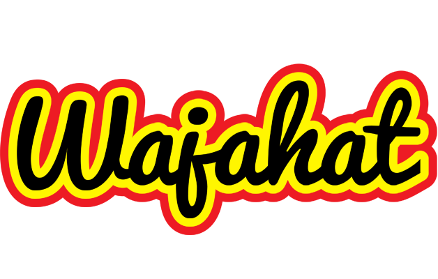 Wajahat flaming logo