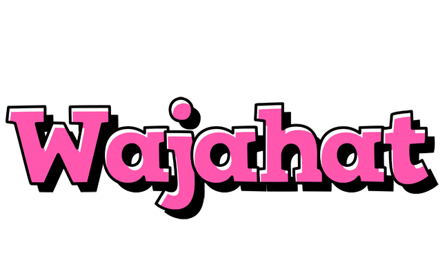 Wajahat girlish logo