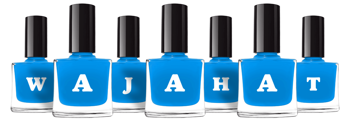 Wajahat glossy logo
