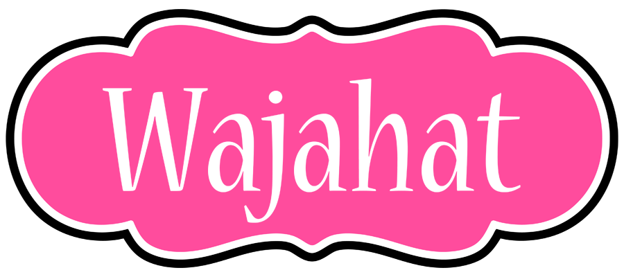 Wajahat invitation logo