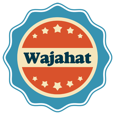 Wajahat labels logo