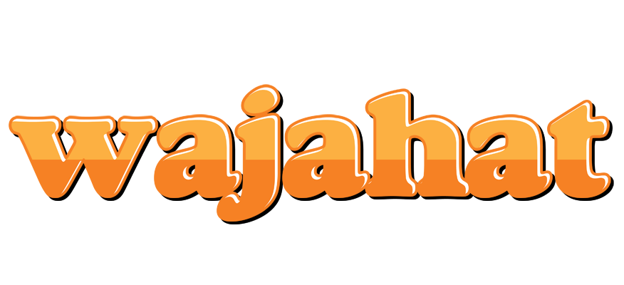 Wajahat orange logo