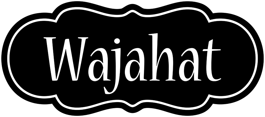 Wajahat welcome logo