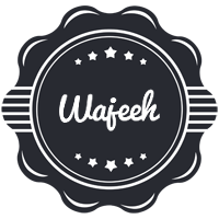 Wajeeh badge logo