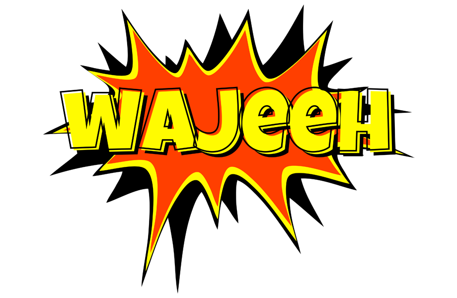 Wajeeh bazinga logo