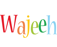 Wajeeh birthday logo