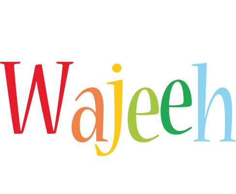 Wajeeh birthday logo