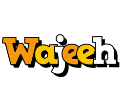 Wajeeh cartoon logo