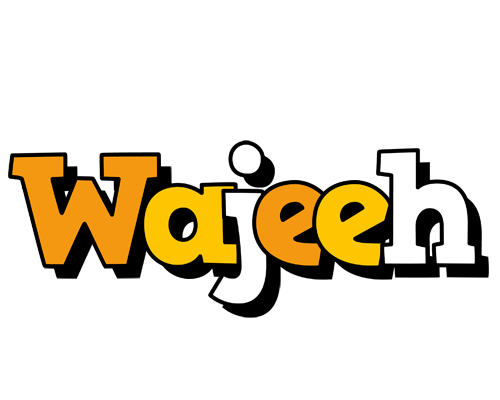 Wajeeh cartoon logo