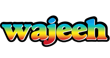 Wajeeh color logo