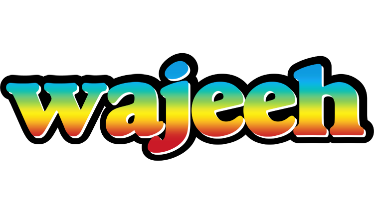 Wajeeh color logo