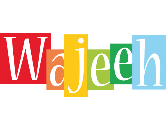 Wajeeh colors logo