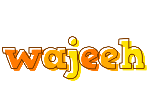 Wajeeh desert logo