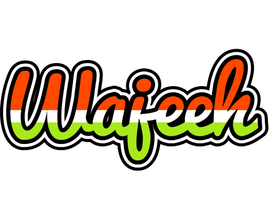Wajeeh exotic logo
