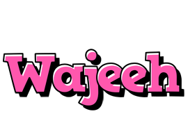 Wajeeh girlish logo