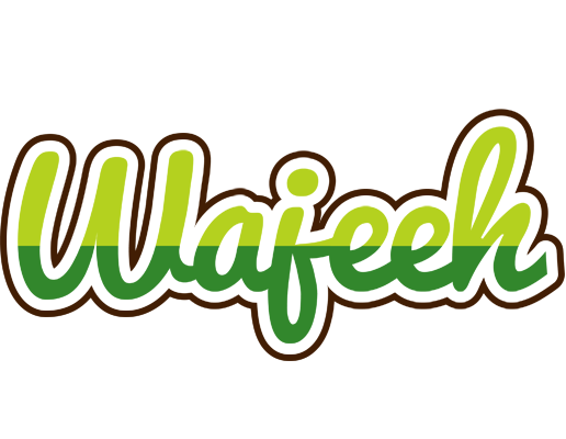 Wajeeh golfing logo