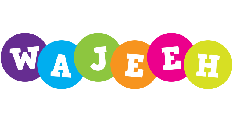Wajeeh happy logo