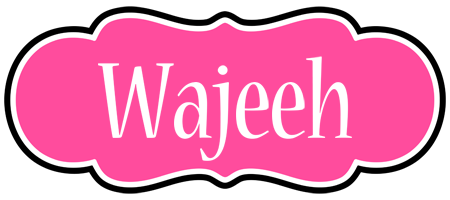 Wajeeh invitation logo