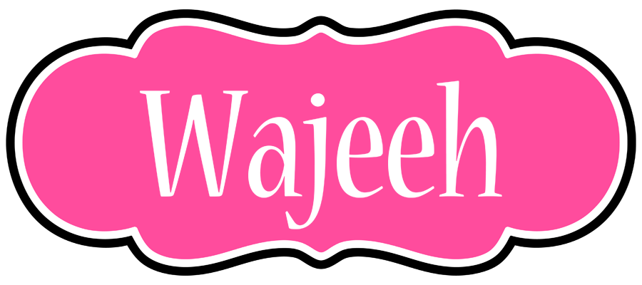 Wajeeh invitation logo