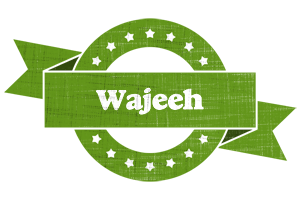 Wajeeh natural logo