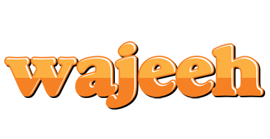 Wajeeh orange logo