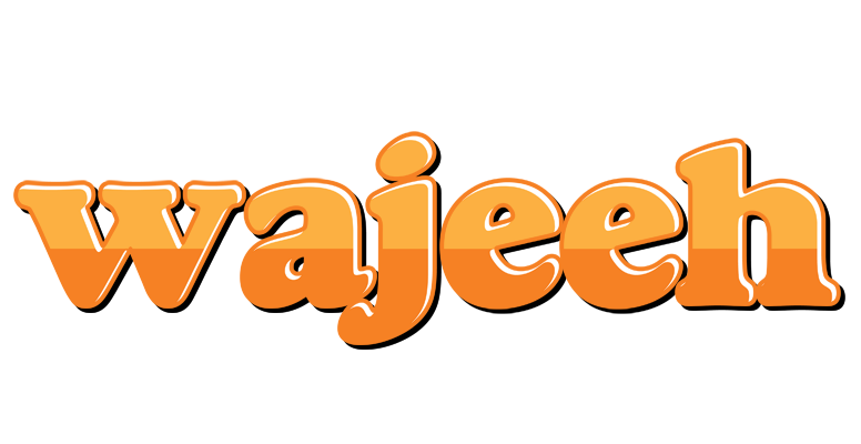Wajeeh orange logo