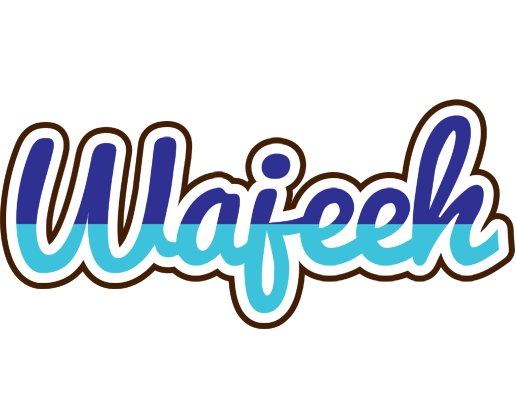 Wajeeh raining logo
