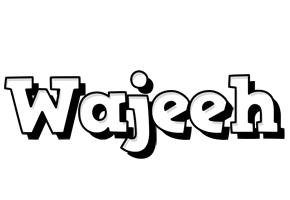 Wajeeh snowing logo