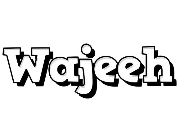 Wajeeh snowing logo