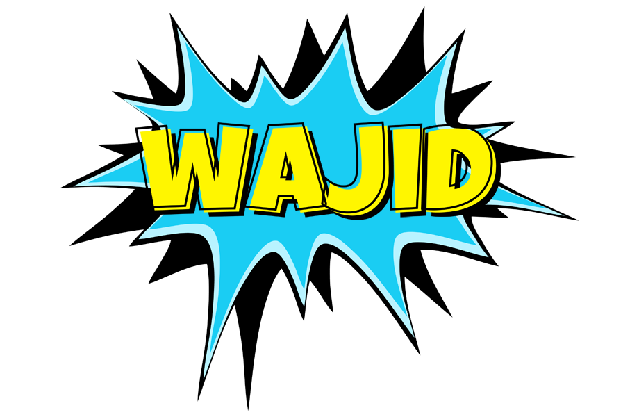 Wajid amazing logo