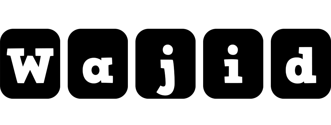 Wajid box logo