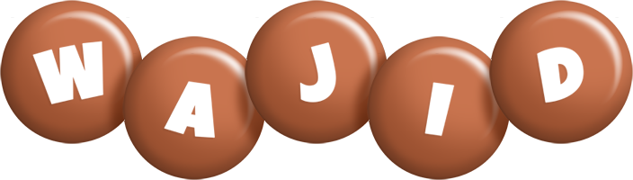 Wajid candy-brown logo