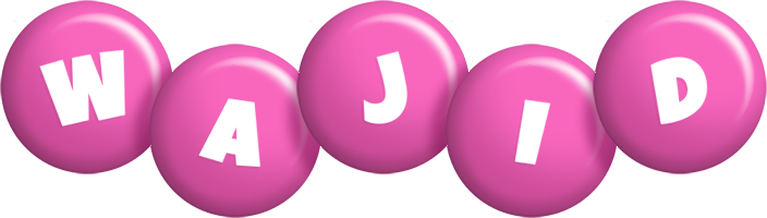 Wajid candy-pink logo