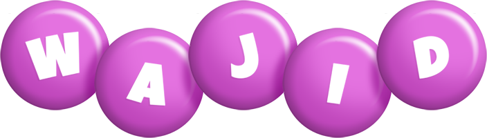 Wajid candy-purple logo