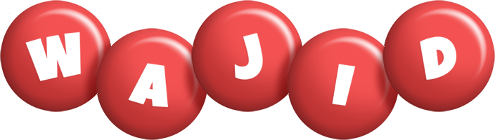 Wajid candy-red logo
