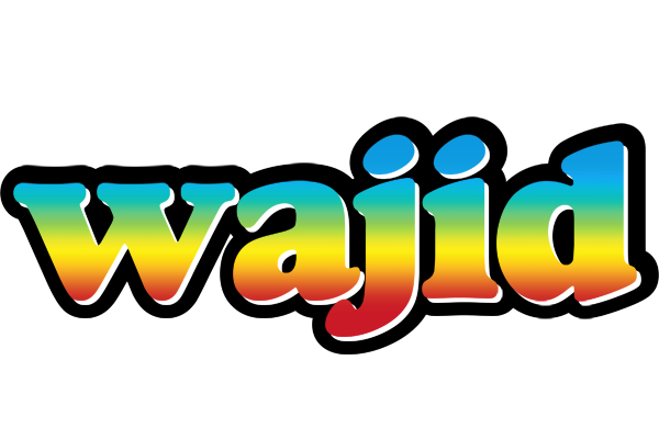 Wajid color logo