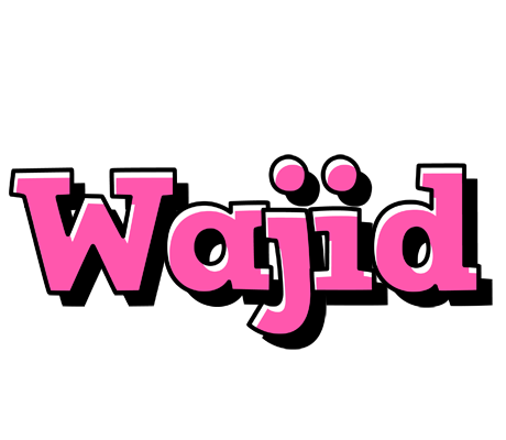 Wajid girlish logo