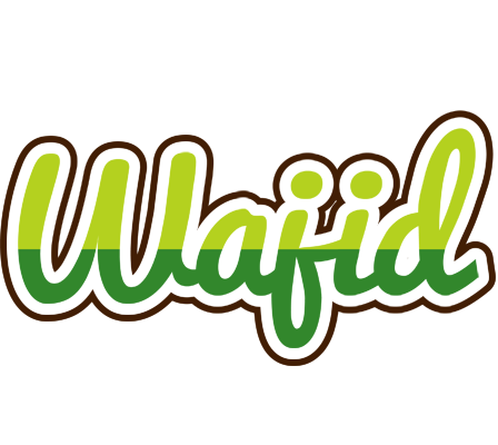 Wajid golfing logo