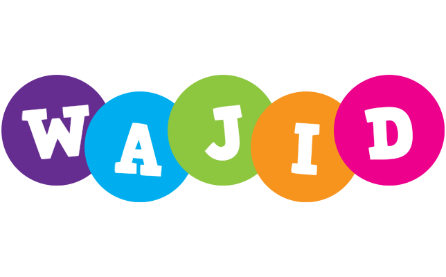 Wajid happy logo