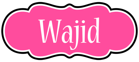 Wajid invitation logo