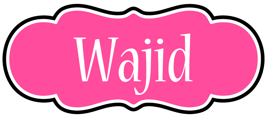 Wajid invitation logo