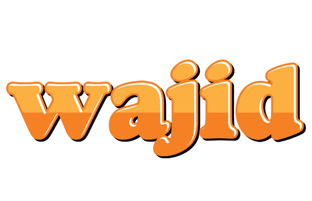 Wajid orange logo