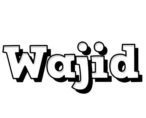 Wajid snowing logo