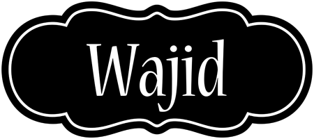 Wajid welcome logo