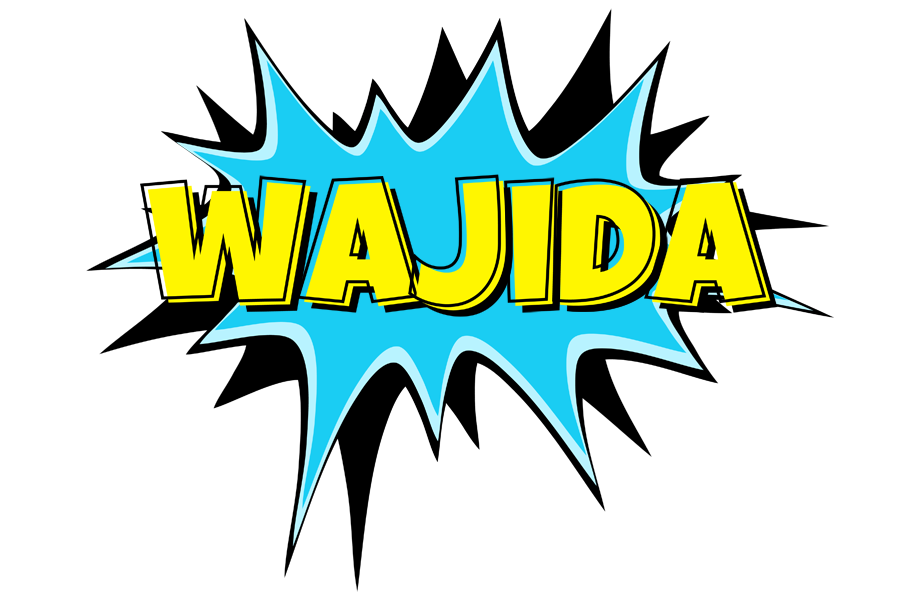 Wajida amazing logo